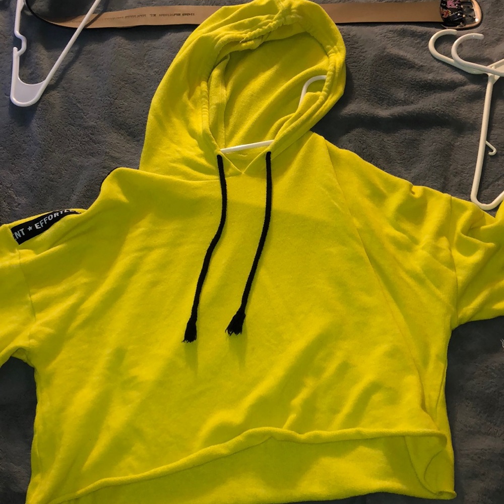 Cropped hoodie